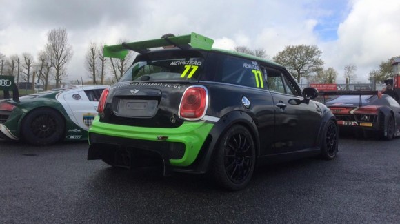Testing at brands hatch on the GP circuit with Neil Newstead in his F56 JCW!