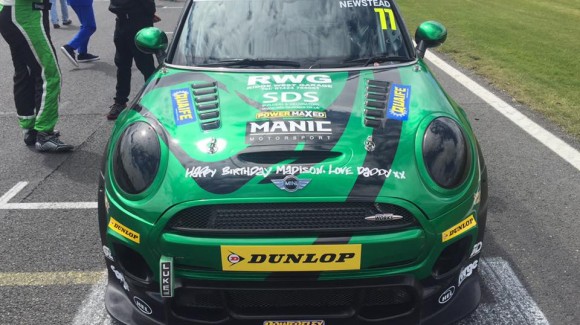 A positive weekend for Neil Newstead at Brands Hatch Mini Festival